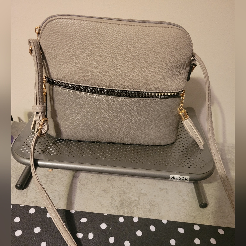 Gray Crossbody